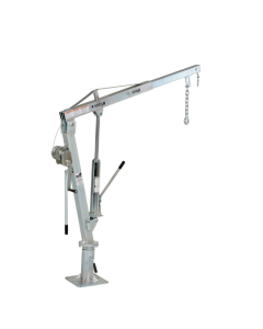 500 Lb Vestil Galvanized Steel Winch Truck Jib Crane