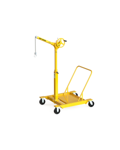 Premium Cable Sky Hook W/ Mobile Reverse Cherry Picker Base