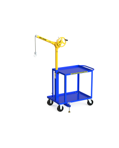 Premium Cable Sky Hook W/ Mobile Cart Base
