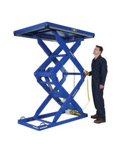 60" Vertical Travel Vestil Double Scissor Lift Table