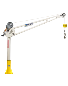 500 lb Oz Lifting Products Extended Reach Davit Crane w/ Manual Winch