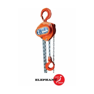 ELEPHANT CHAIN BLOCK COLLTD 手動　チェーンブロック　1t 公式】パーマンショップ-手動式チェーンブロック 1ton: 物流設備・資材